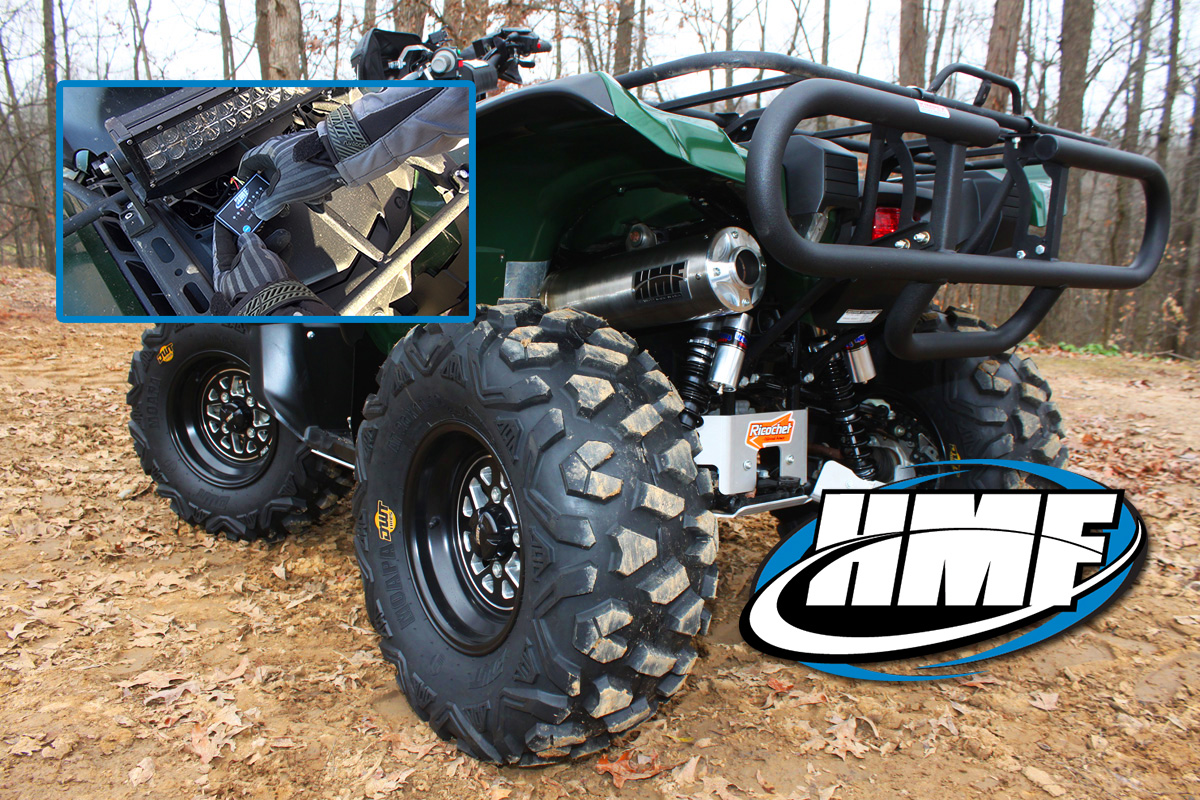 HMF Grizzly 700 Titan Series Exhaust and Fuel Optimizer Test: WITH