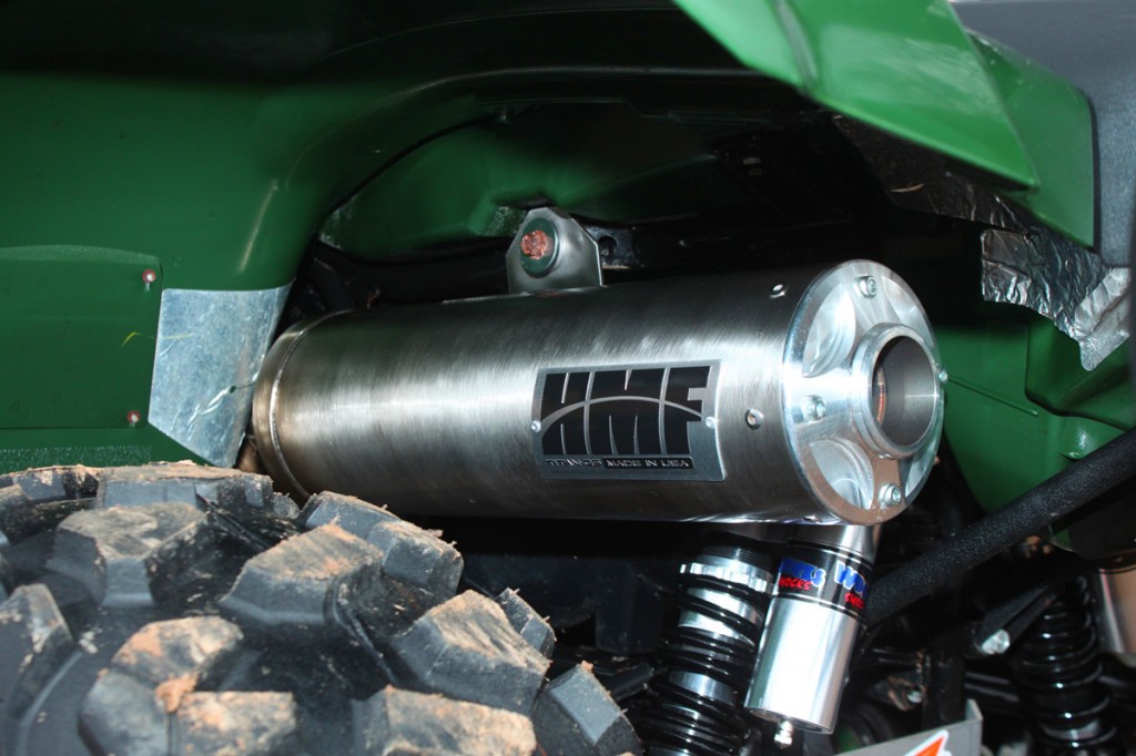 HMF Grizzly 700 Titan Series Exhaust and Fuel Optimizer Test: WITH