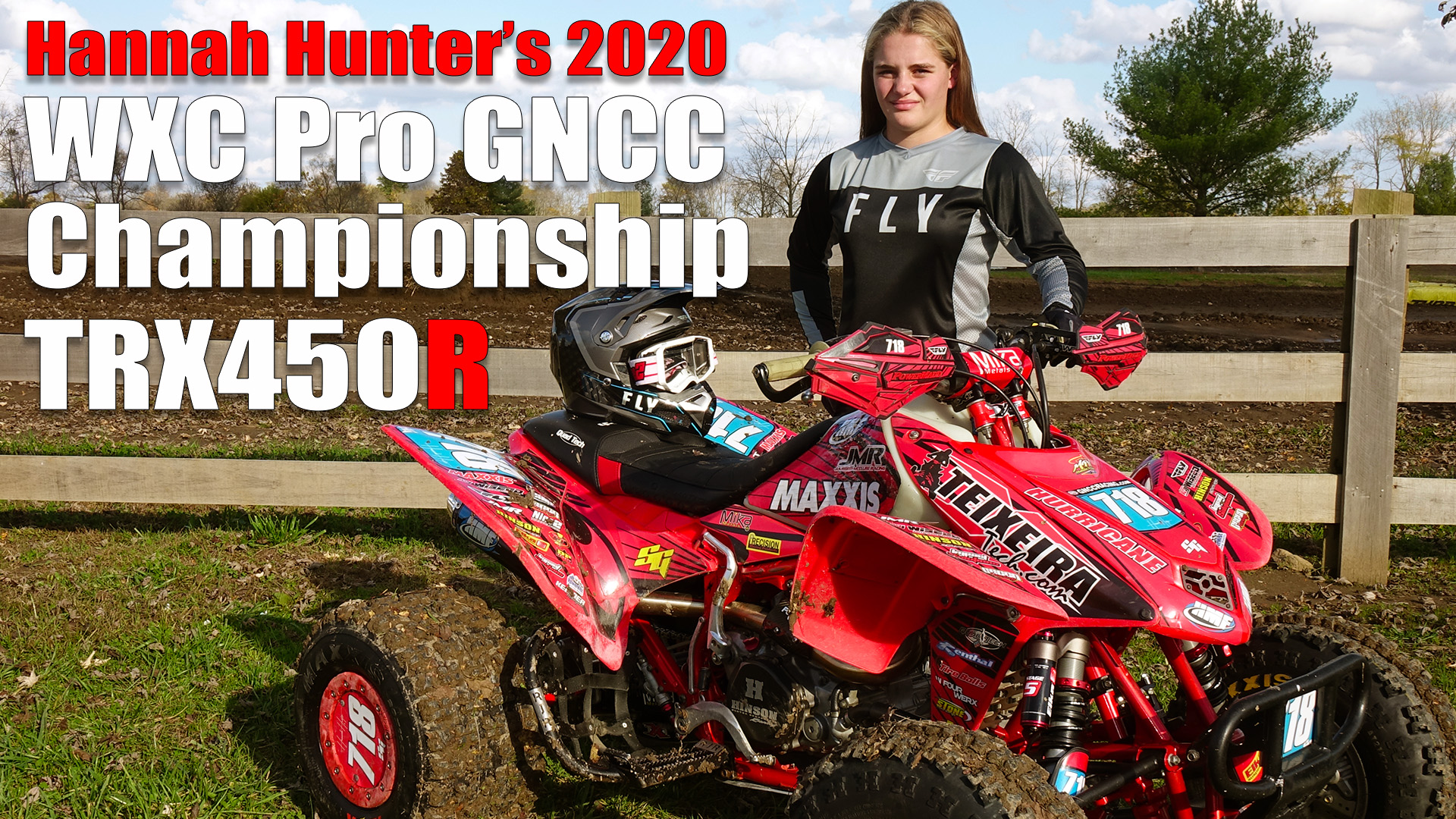 Hannah Hunter's 2020 WXC Pro GNCC Championship Honda TRX450R Review and