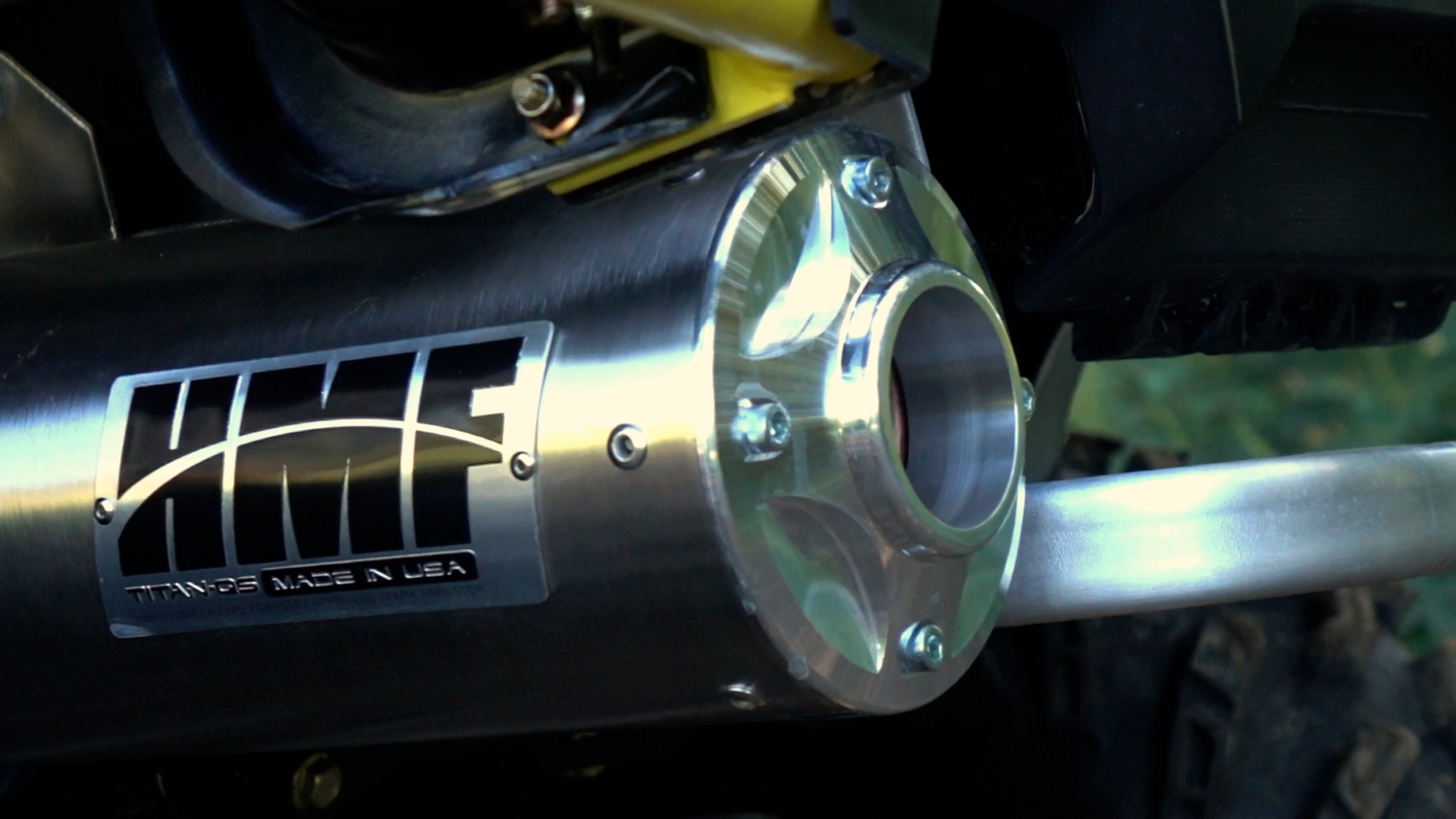 HMF CanAm Outlander 1000R Titan QS Exhaust and Fuel Optimizer Test