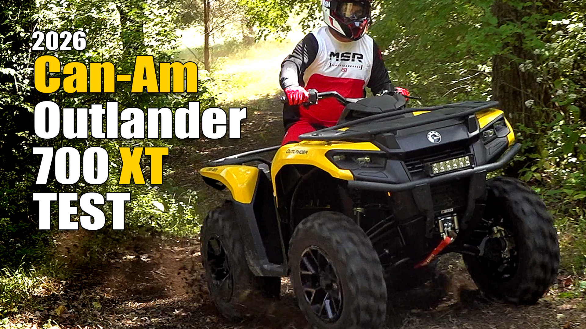 2026 Can-Am Outlander 700 XT Test Review: WITH VIDEO - ATV On Demand