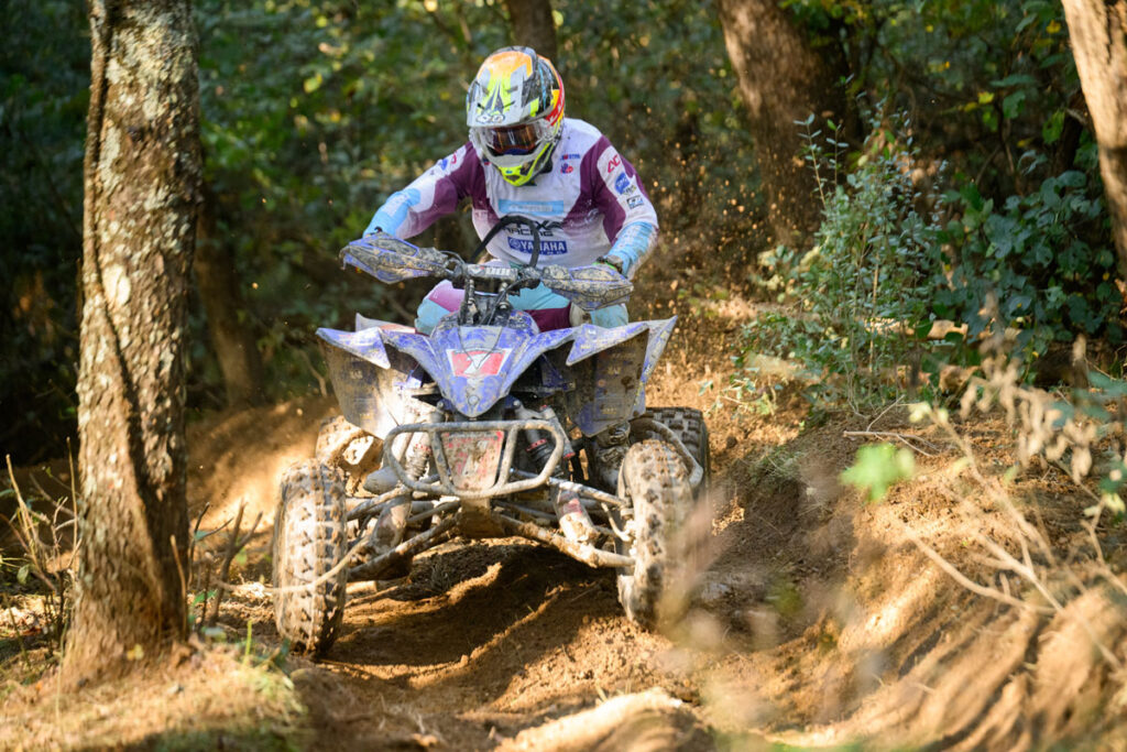 Brycen Neal racing his Phoenix Racing Yamaha at the 2026 Mason-Dixon GNCC.